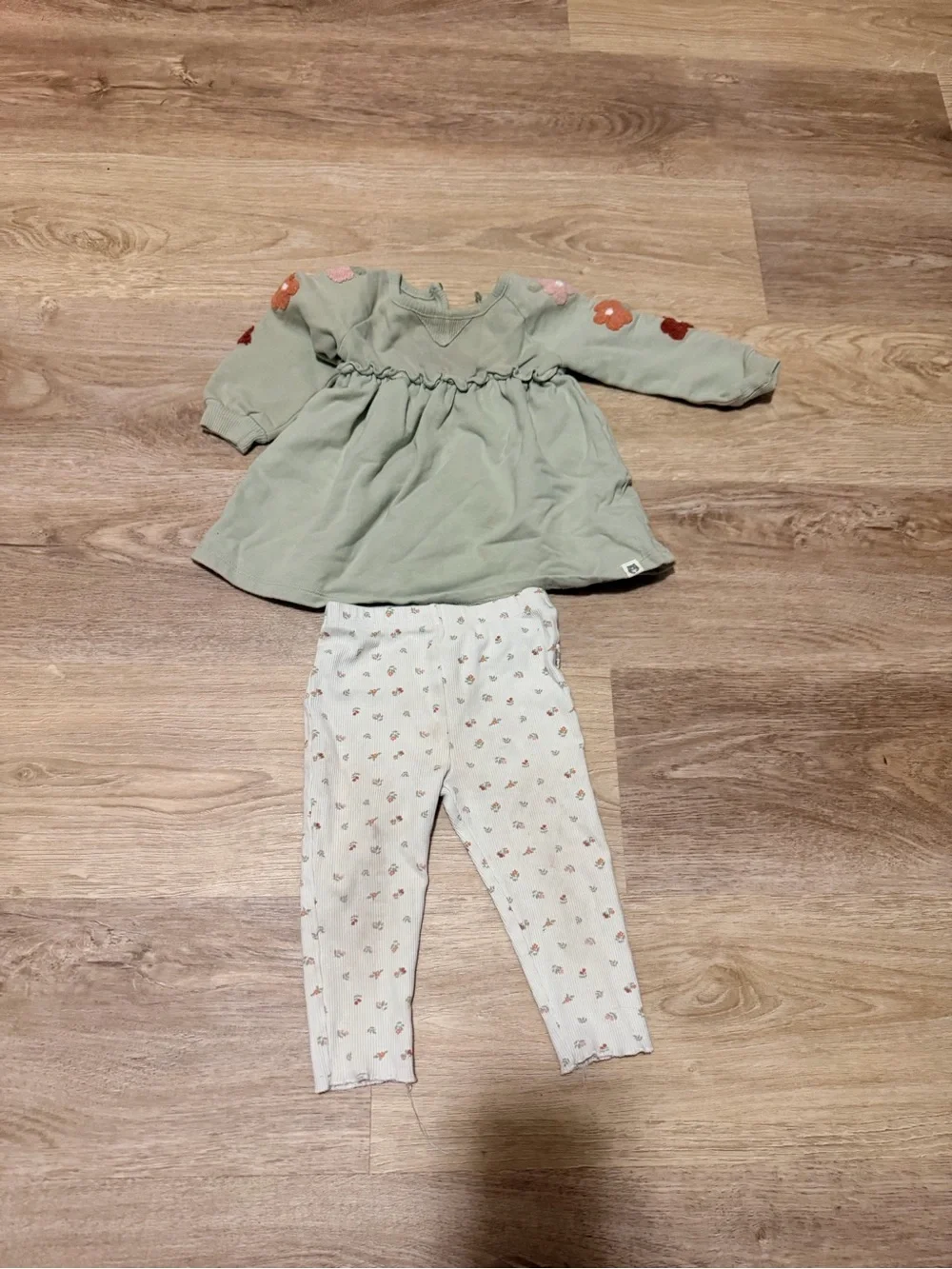 Organic cotton two piece 12m